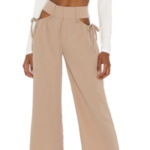 Super down open hip pant